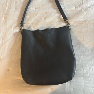 Madewell Classic Black leather Shoulder Bag